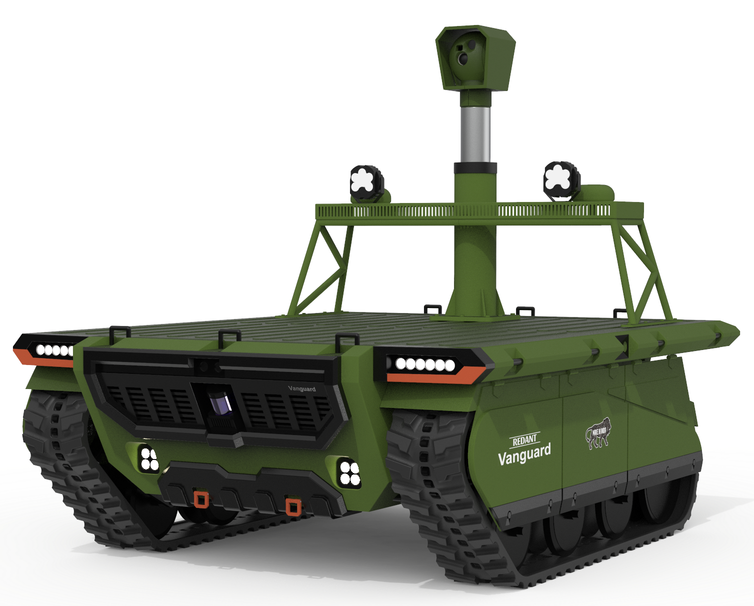 Vanguard UGV supreme surveillance